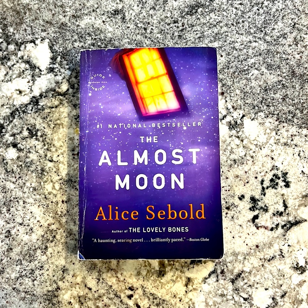 The almost moon book by Alice sebold